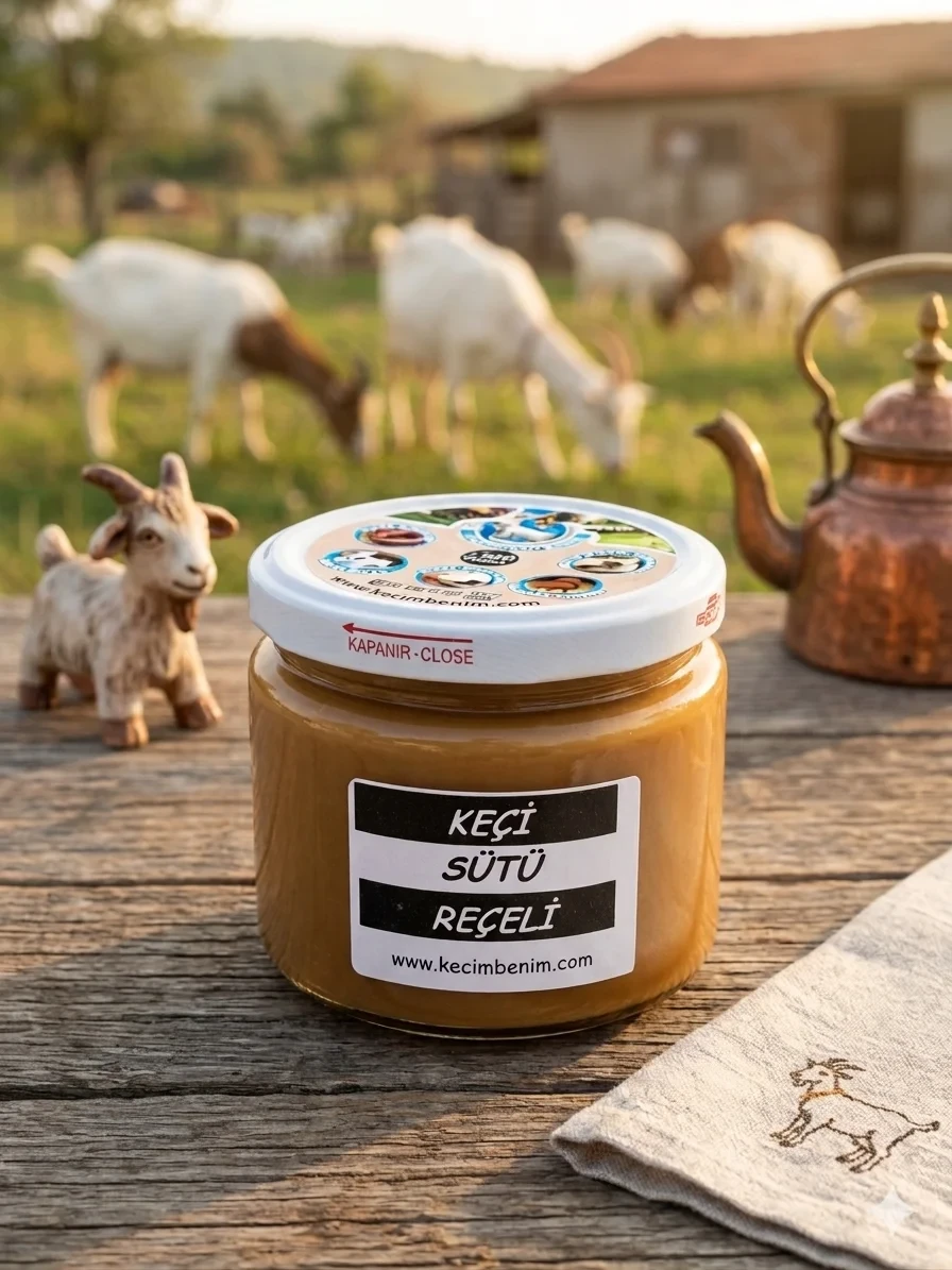 KEÇİ Sütü REÇELİ 250 Gr. (ŞEKERSİZ)