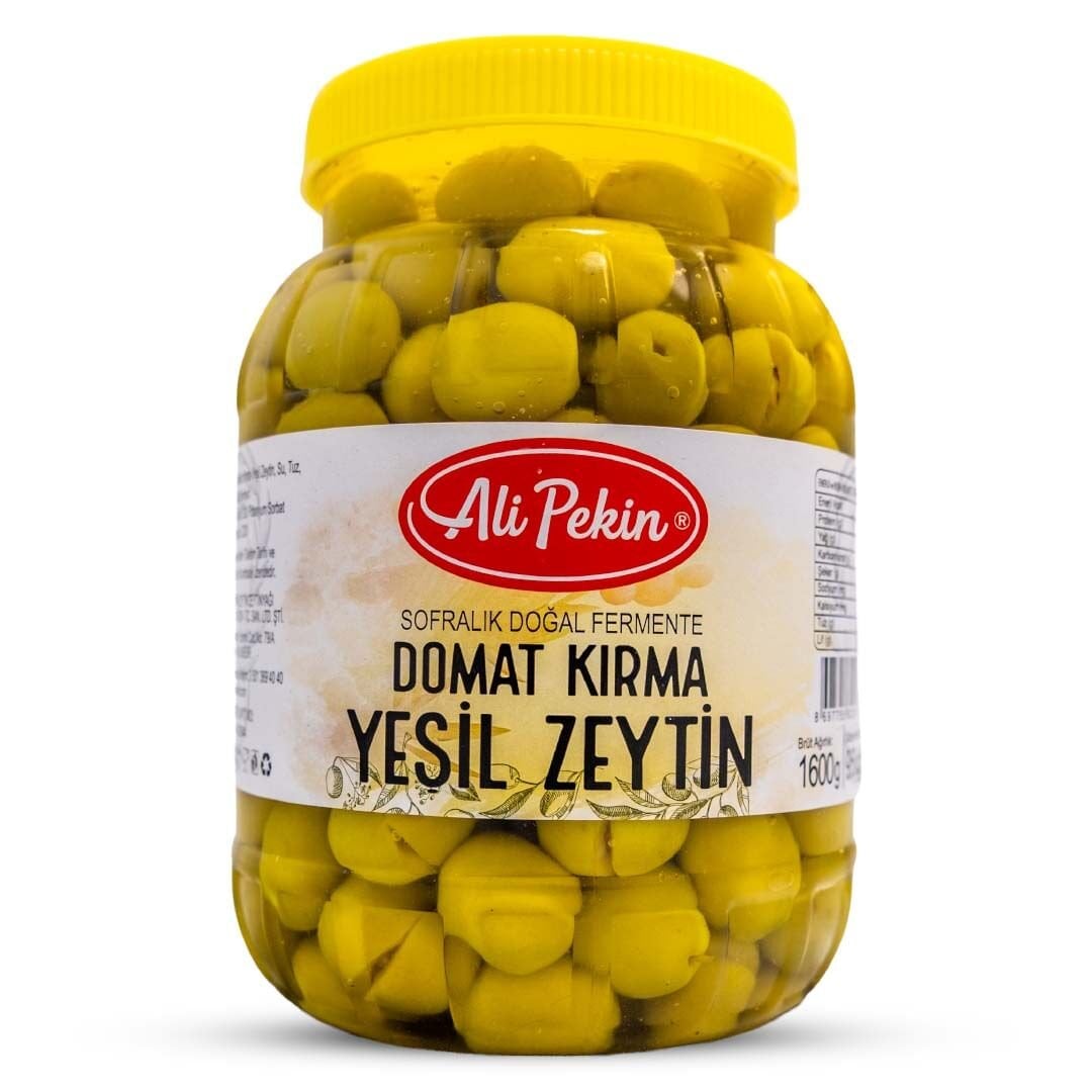 Domat Kırma Yeşil Zeytin 1 kg — ürün görseli