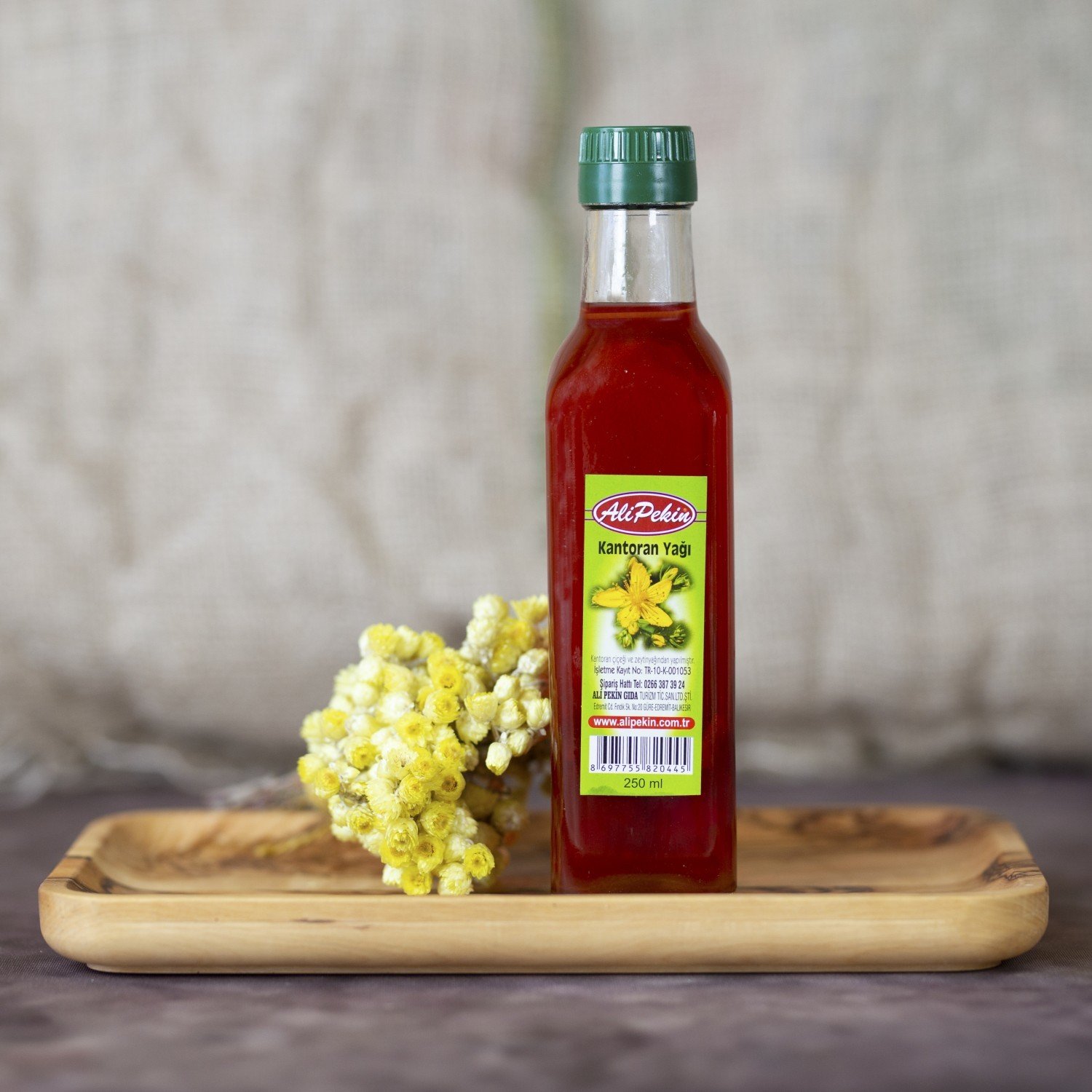 Ali Pekin Zeytinyağı Sarı Kantaron Yağı 250 Ml — ürün görseli