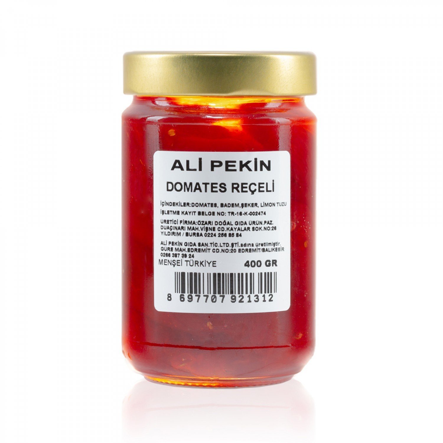 Ali Pekin Domates Reçeli 380 gr — ürün görseli