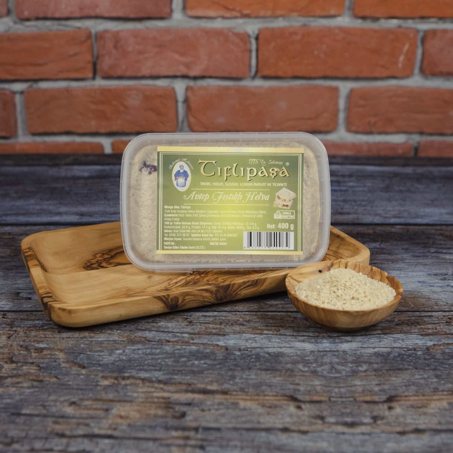 Tıflıpaşa Antep Fıstıklı Helva 400 gr