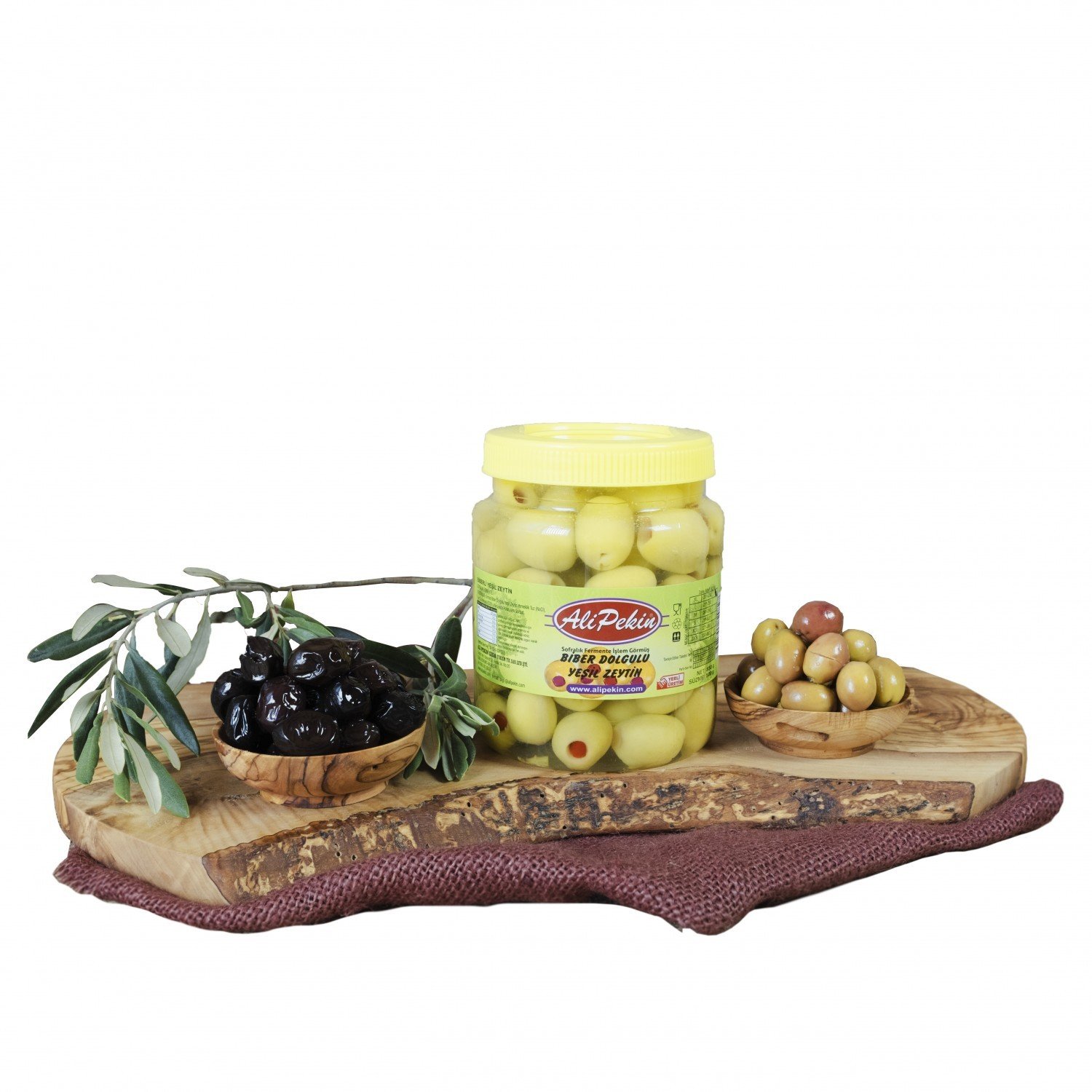 Ali Pekin Biber Dolgulu Zeytin 500 Gr (Pet) — ürün görseli