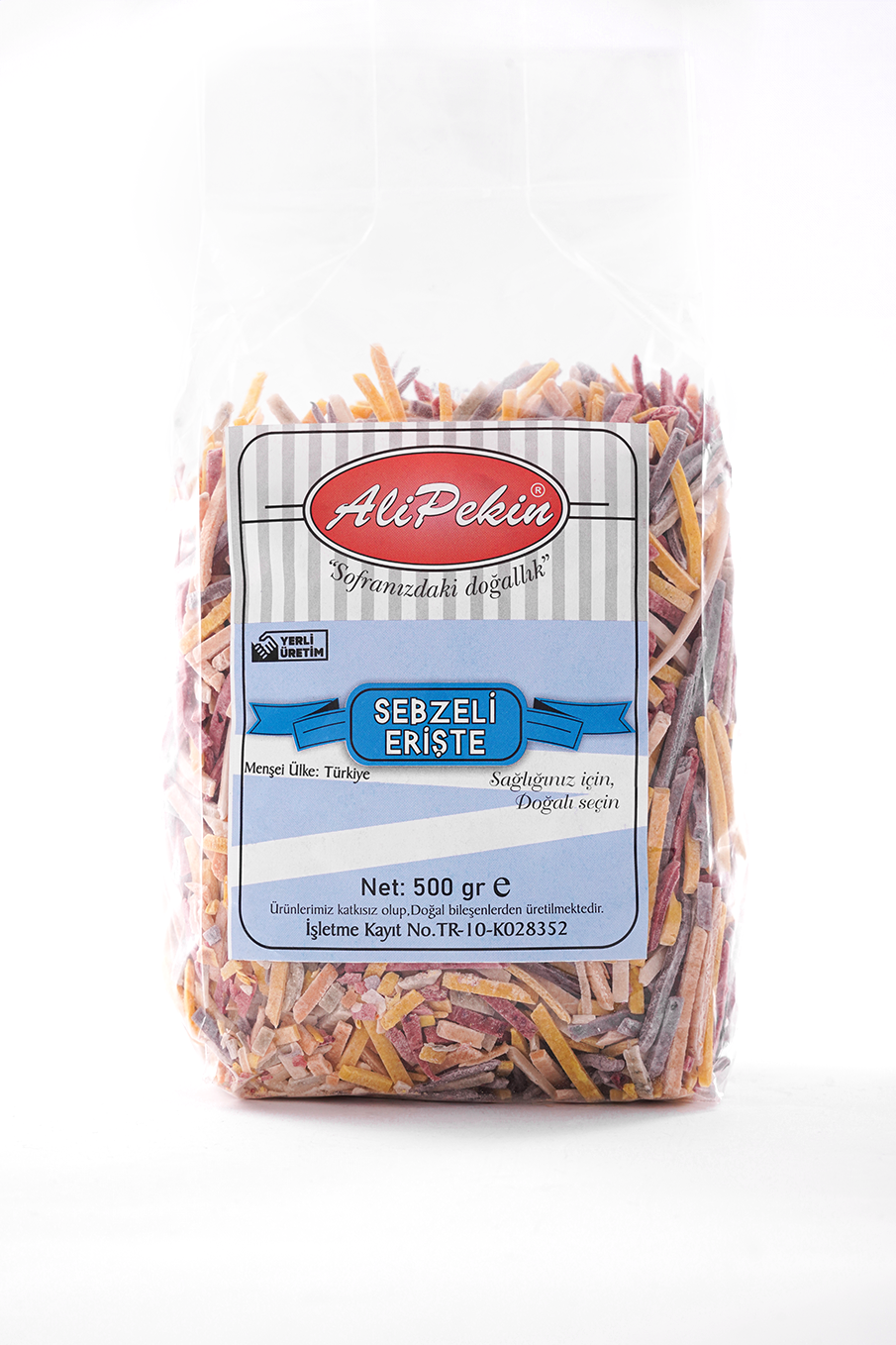 Ali Pekin Sebzeli Erişte 500 Gr — ürün görseli