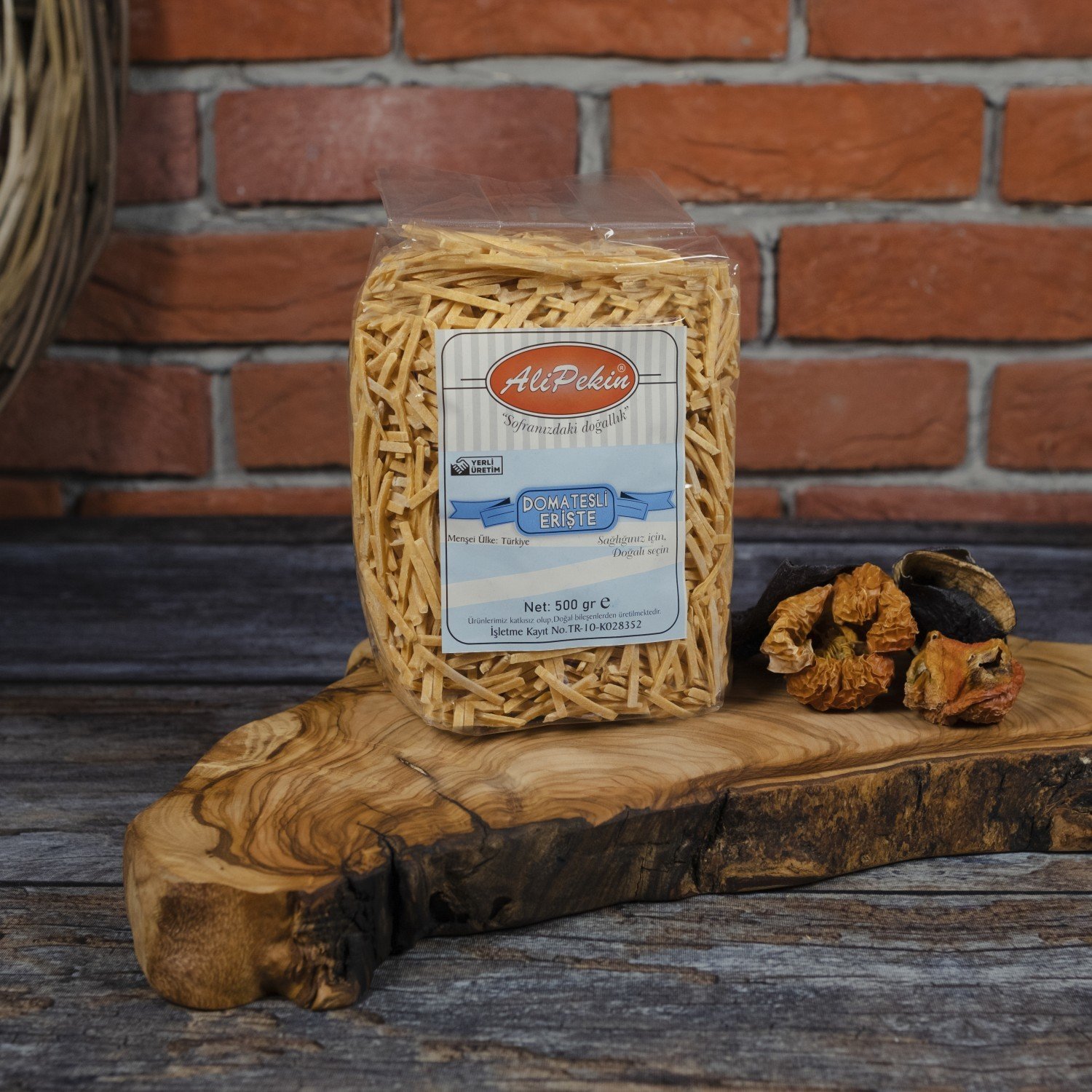 Ali Pekin Ispanaklı Erişte 500 Gr — ürün görseli