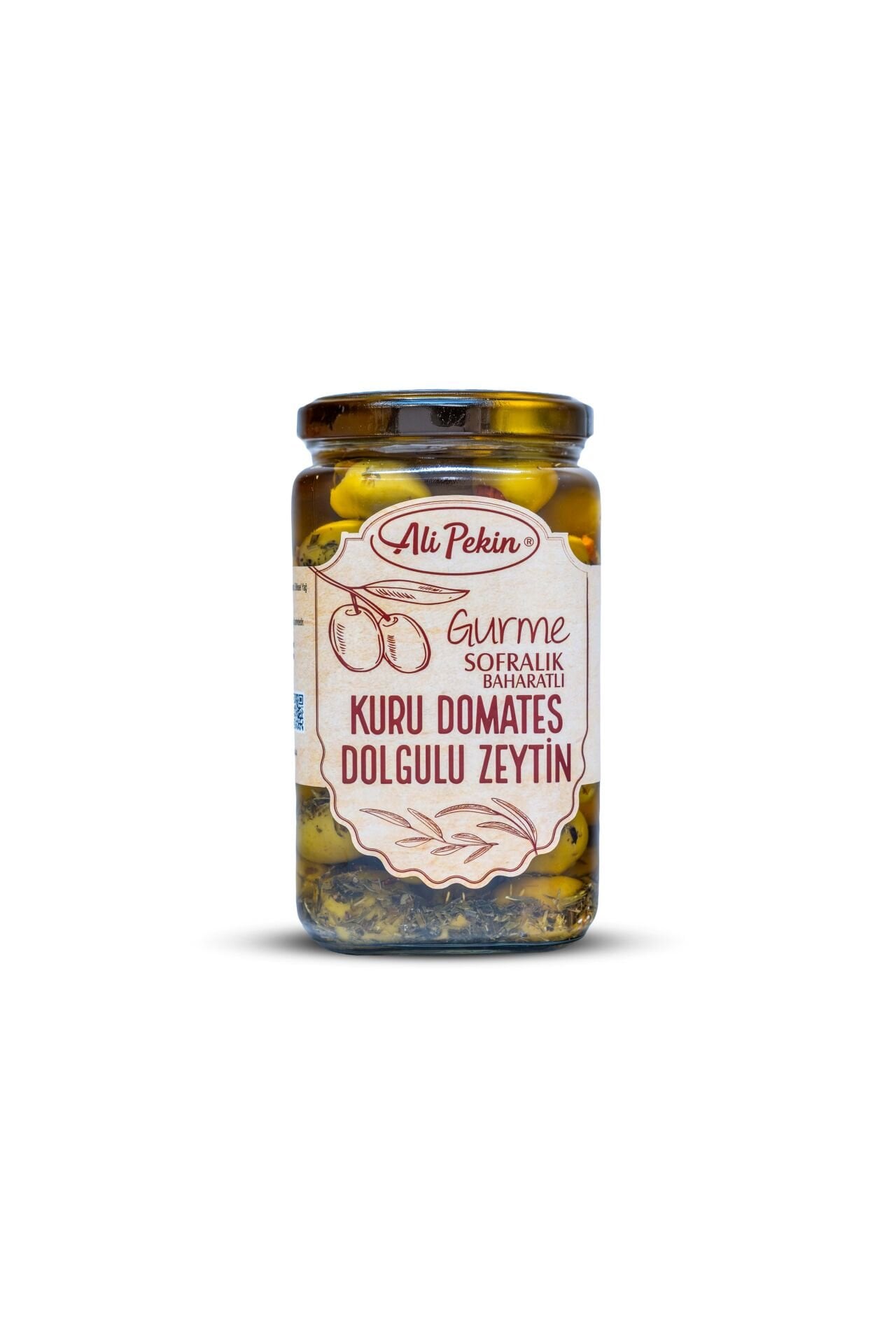 Ali Pekin Kuru Domates Dolgulu Yeşil Zeytin 850 cc — ürün görseli