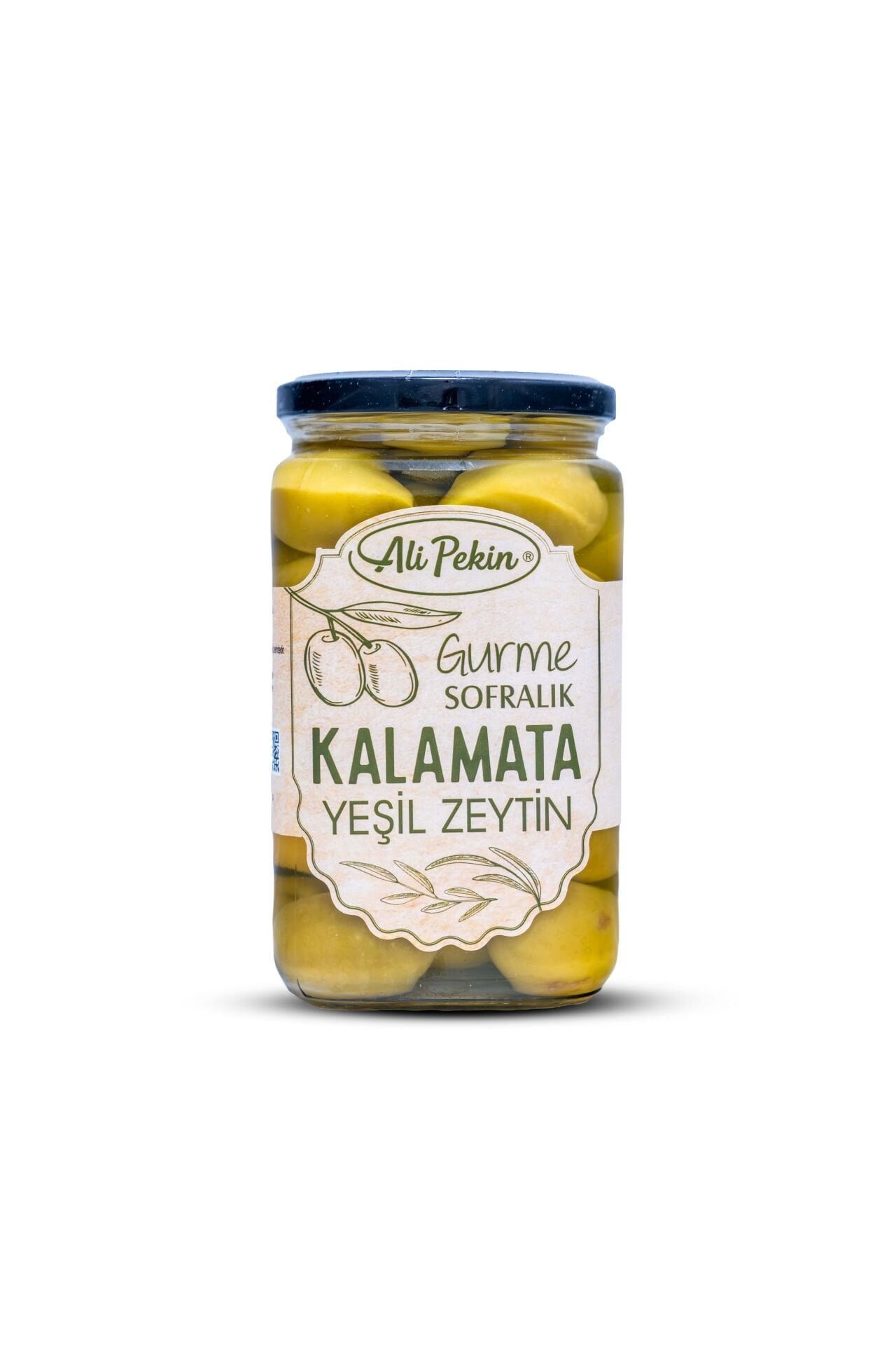 Ali Pekin Kalamata Yeşil Zeytin 850 cc — ürün görseli