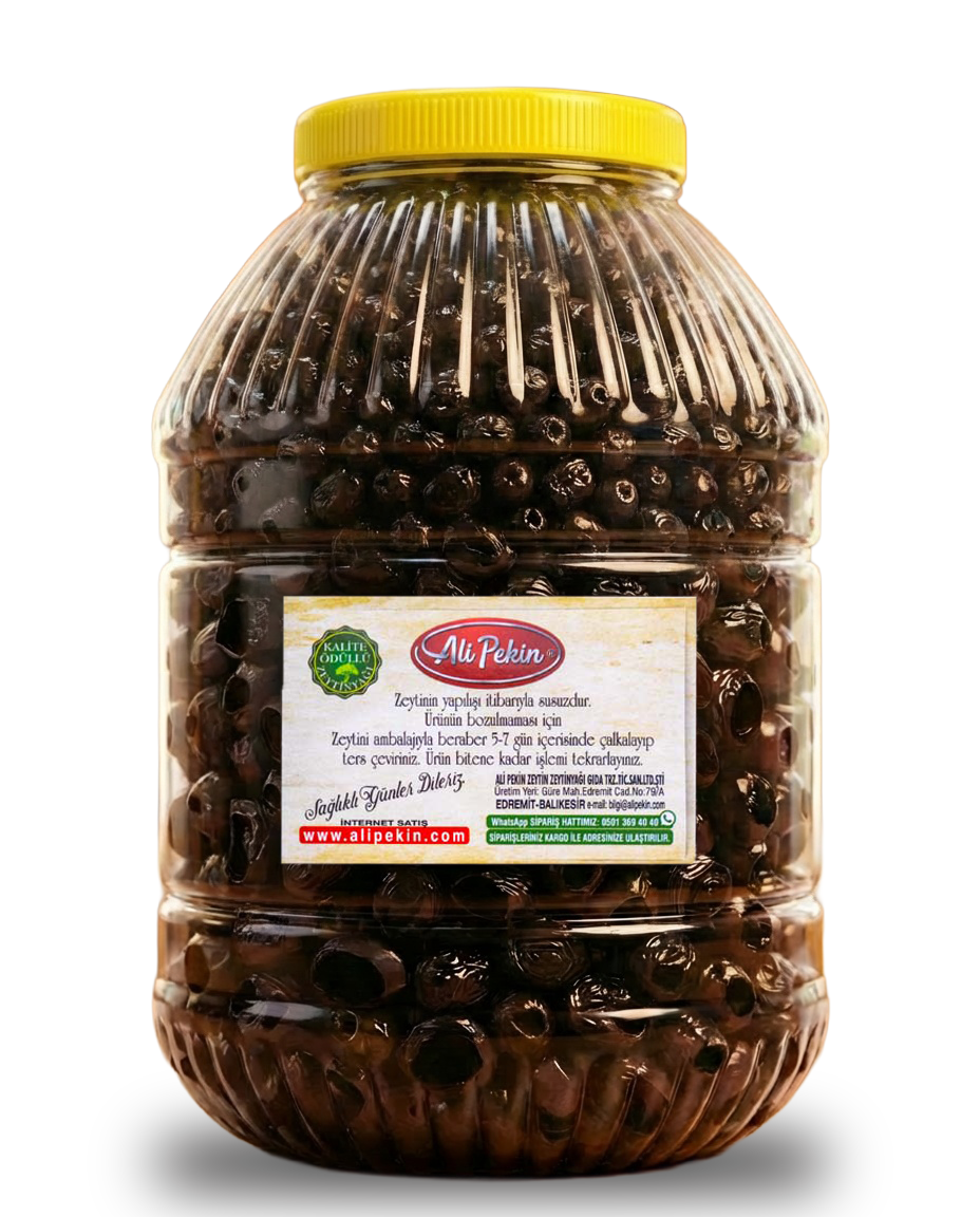 Lux Jumbo Gemlik Siyah Sele Zeytin (261-290) Net: 3,5 kg