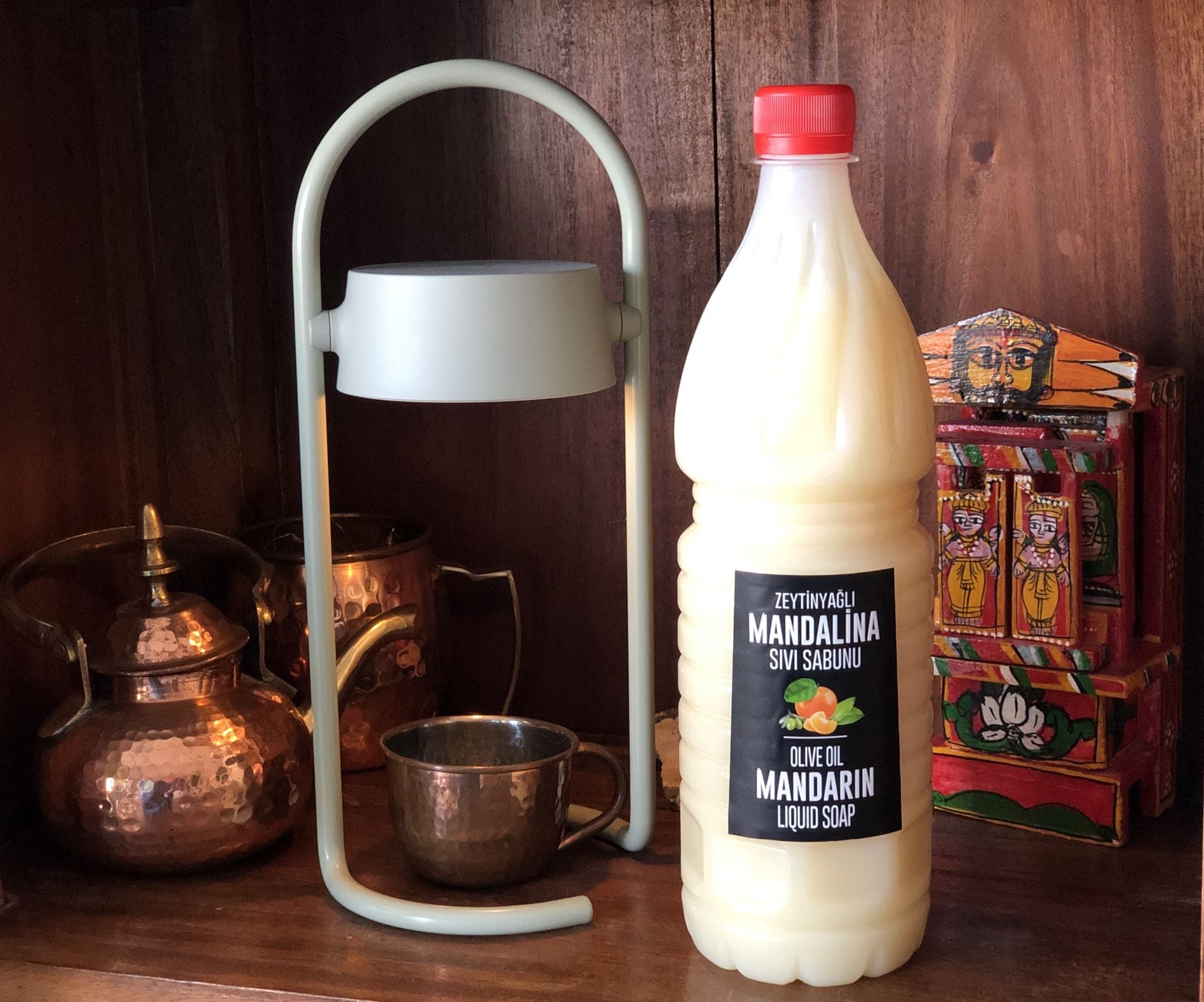 Zeytinyağlı ve MANDALİNALI Sıvı Sabun 1 Litre